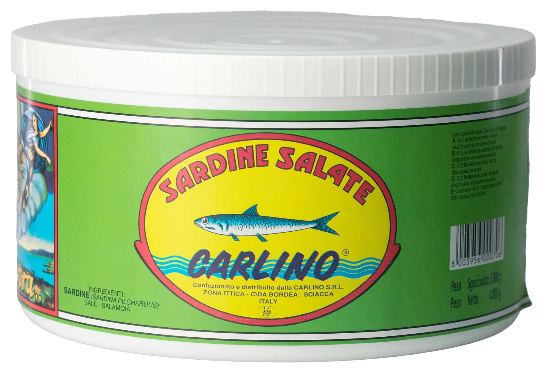 Sardine salate tipo 5, Don Pasquale