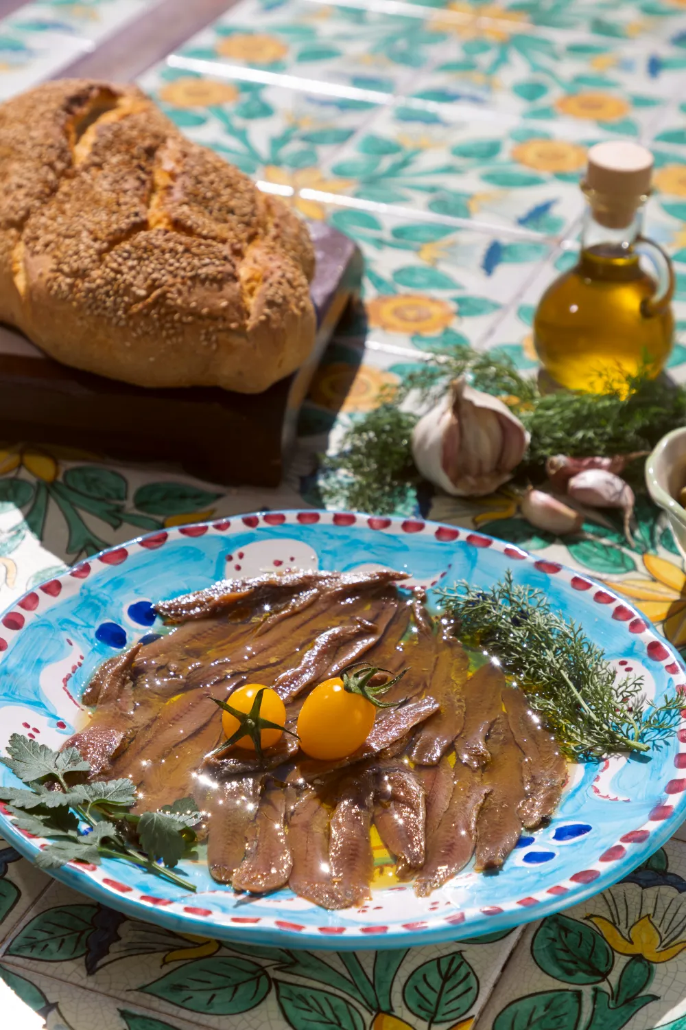 Anchovies in the kitchen