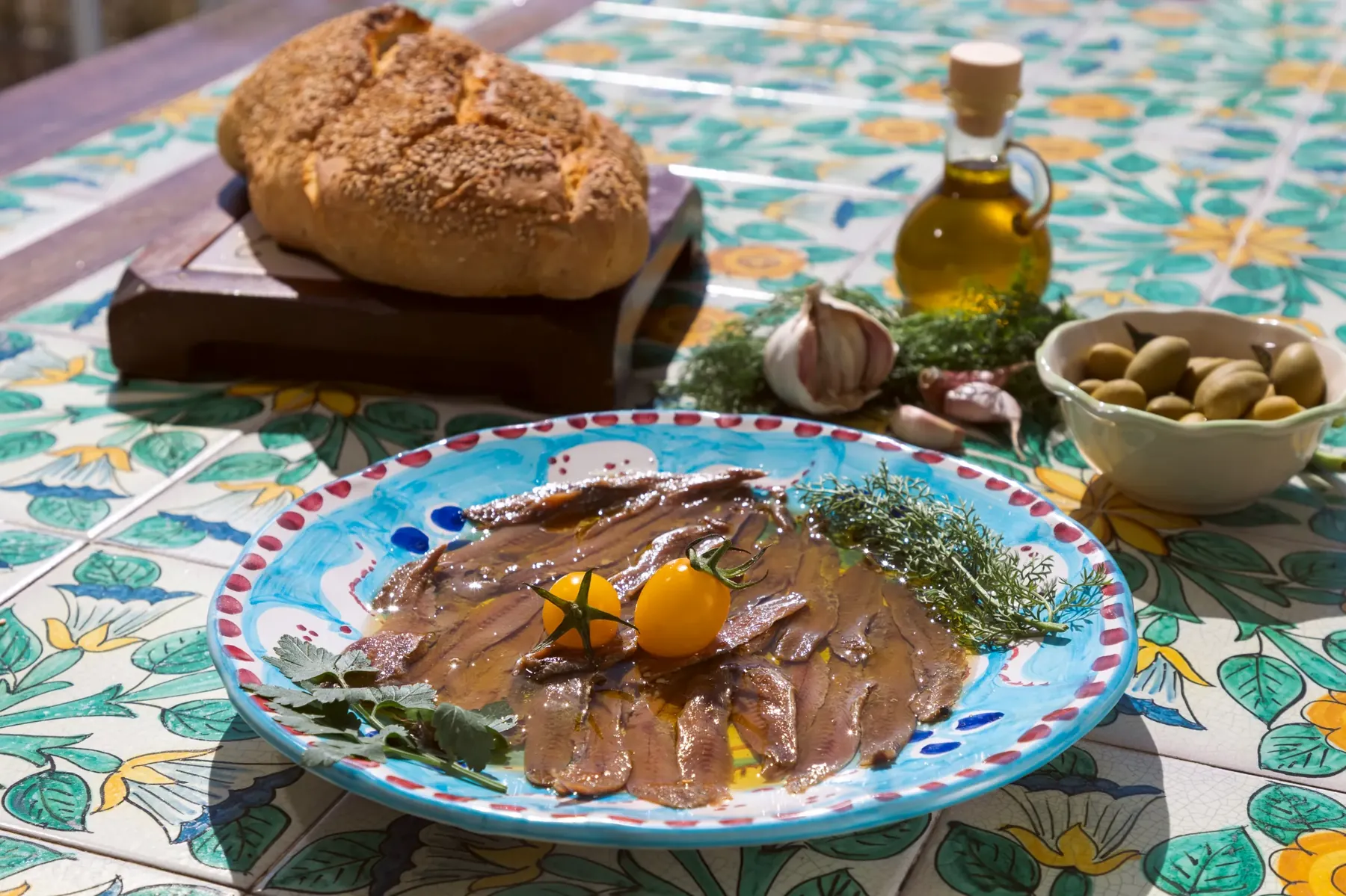 Anchovies in the kitchen