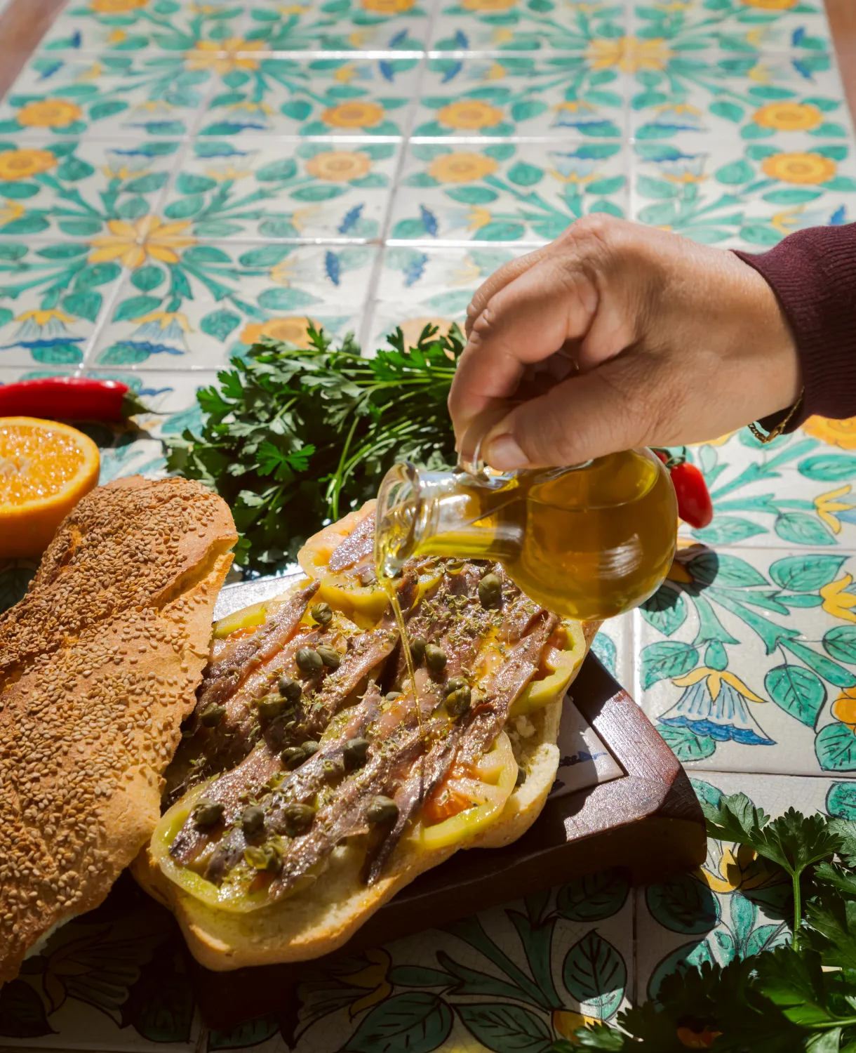 Anchovies in the kitchen