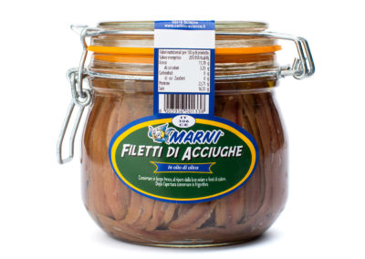 Anchovy fillets gr. 580