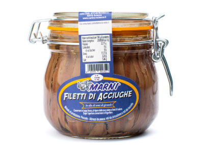 Anchovy fillets gr. 580