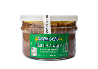 Anchovy fillets gr. 1500
